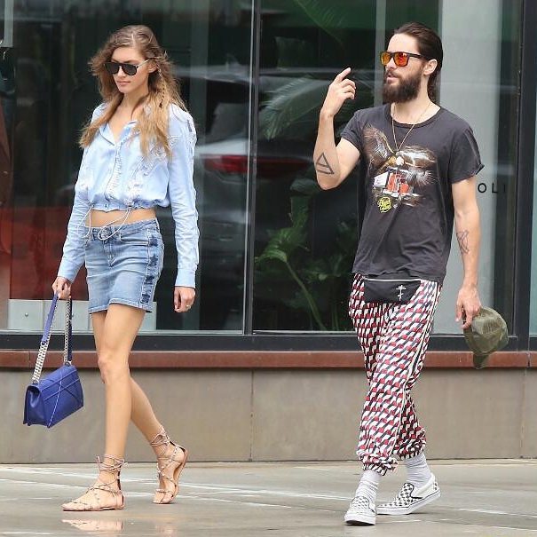 Jared Leto went on a date with a Russian model Valery Kaufman