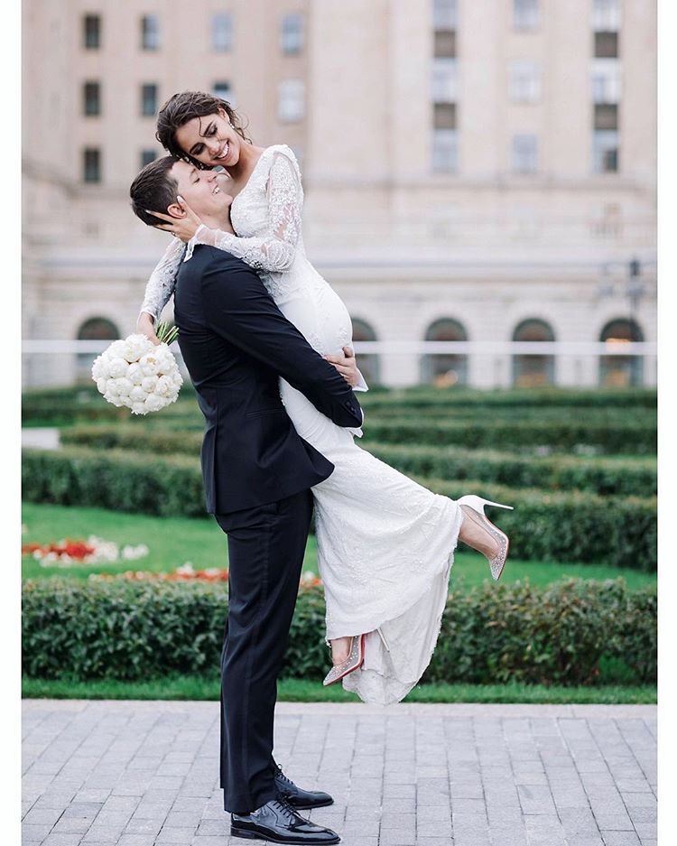 Wedding of Olympic champion Margarita Mamun and Alexander Sukhorukov at ...