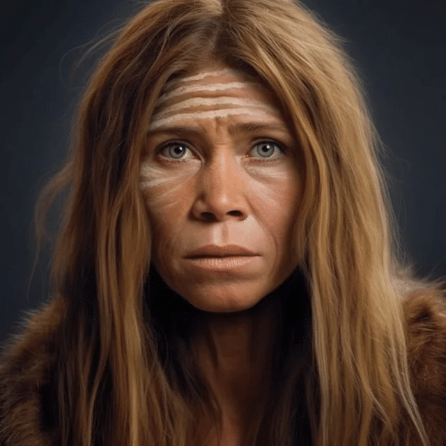 What would famous actors look like if they were Neanderthals?